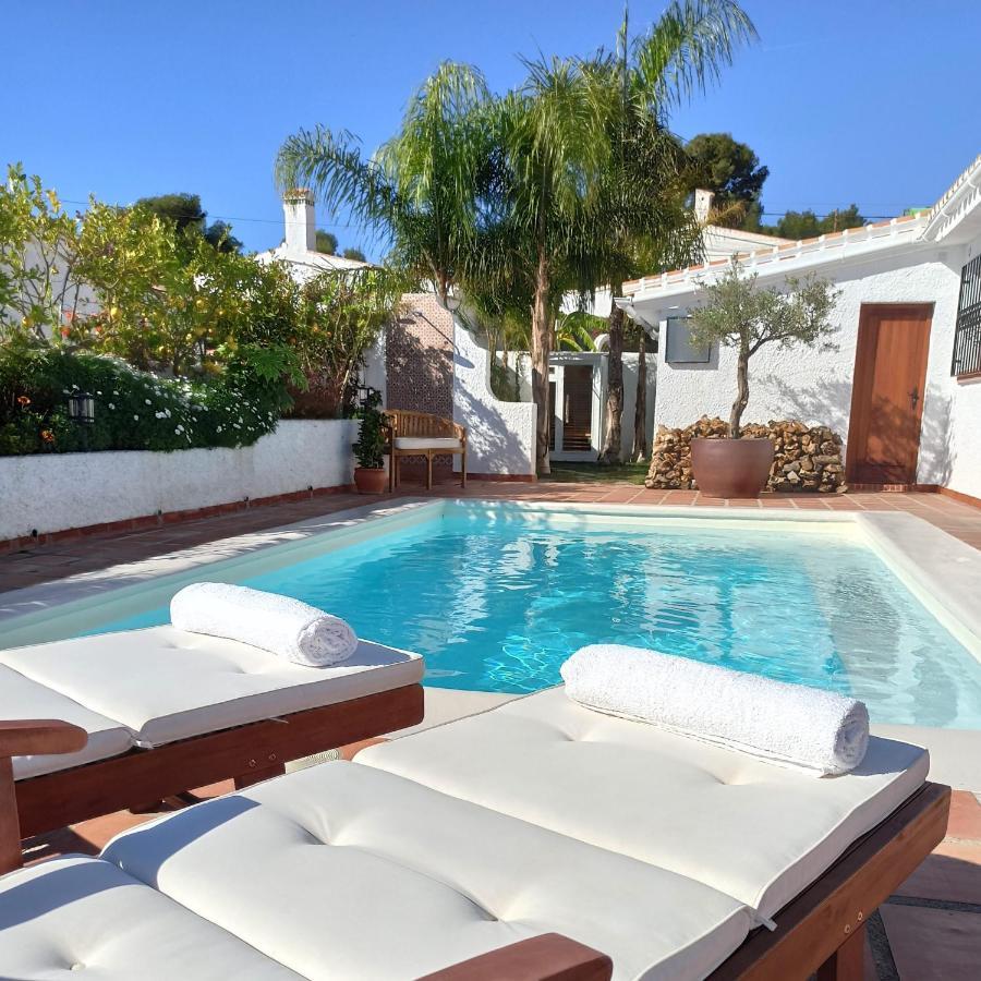 Romantic White Villa -Private Pool Nerja Eksteriør billede